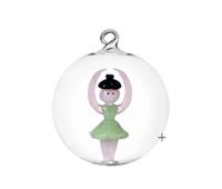 Decorazioni natalizie Ichendorf Milano in Vetro PALLA BALLERINA